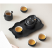 Lucky cat kung-fu tea set