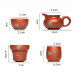 Yixing Purple Clay Pot Handmade Xishi Pot Zhuni Tea Set