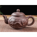 Yixing Dragon Purple Clay Pot Stainless Steel Filter Teapot